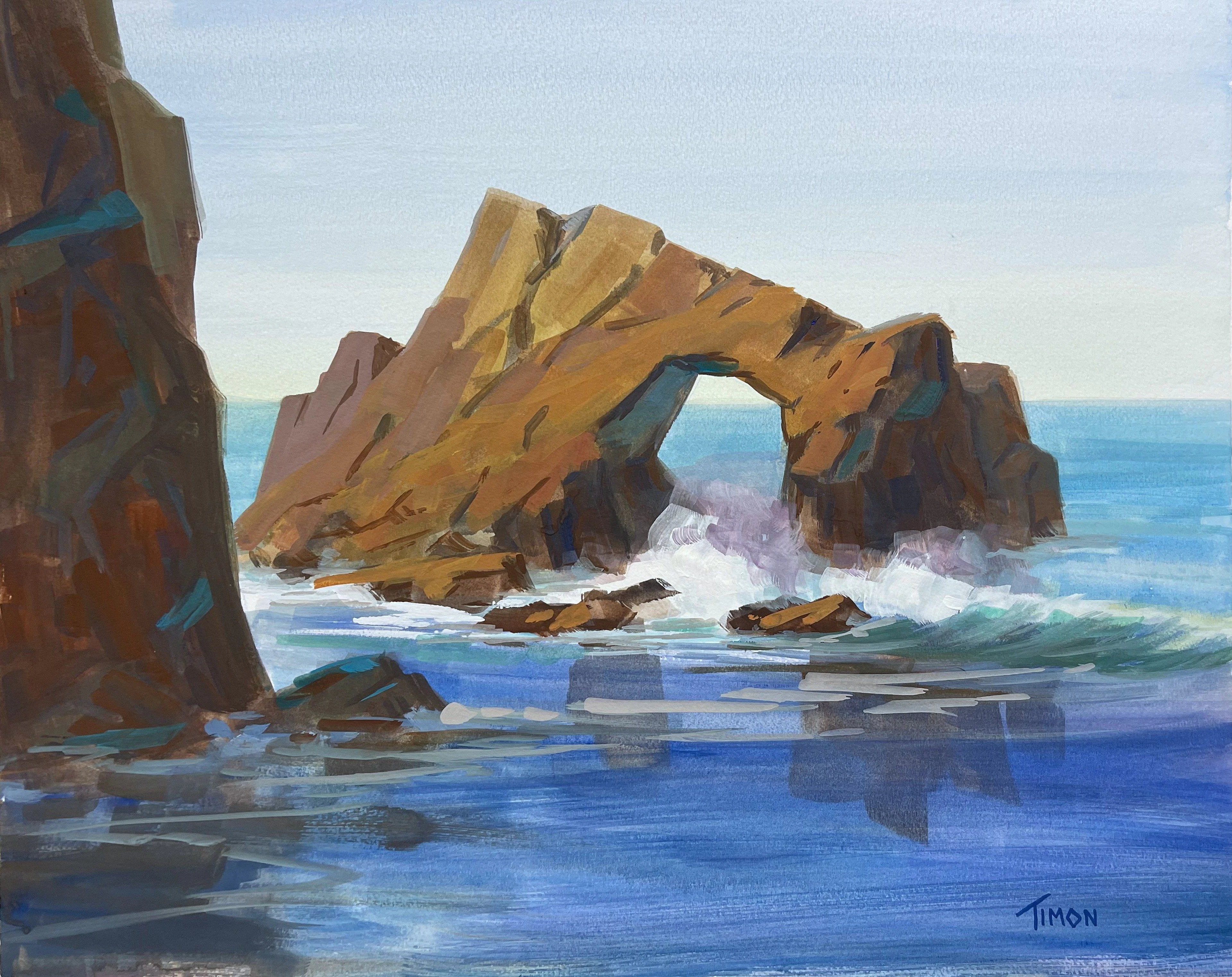 Keyhole Cliff Study 3 - Timon Sloane