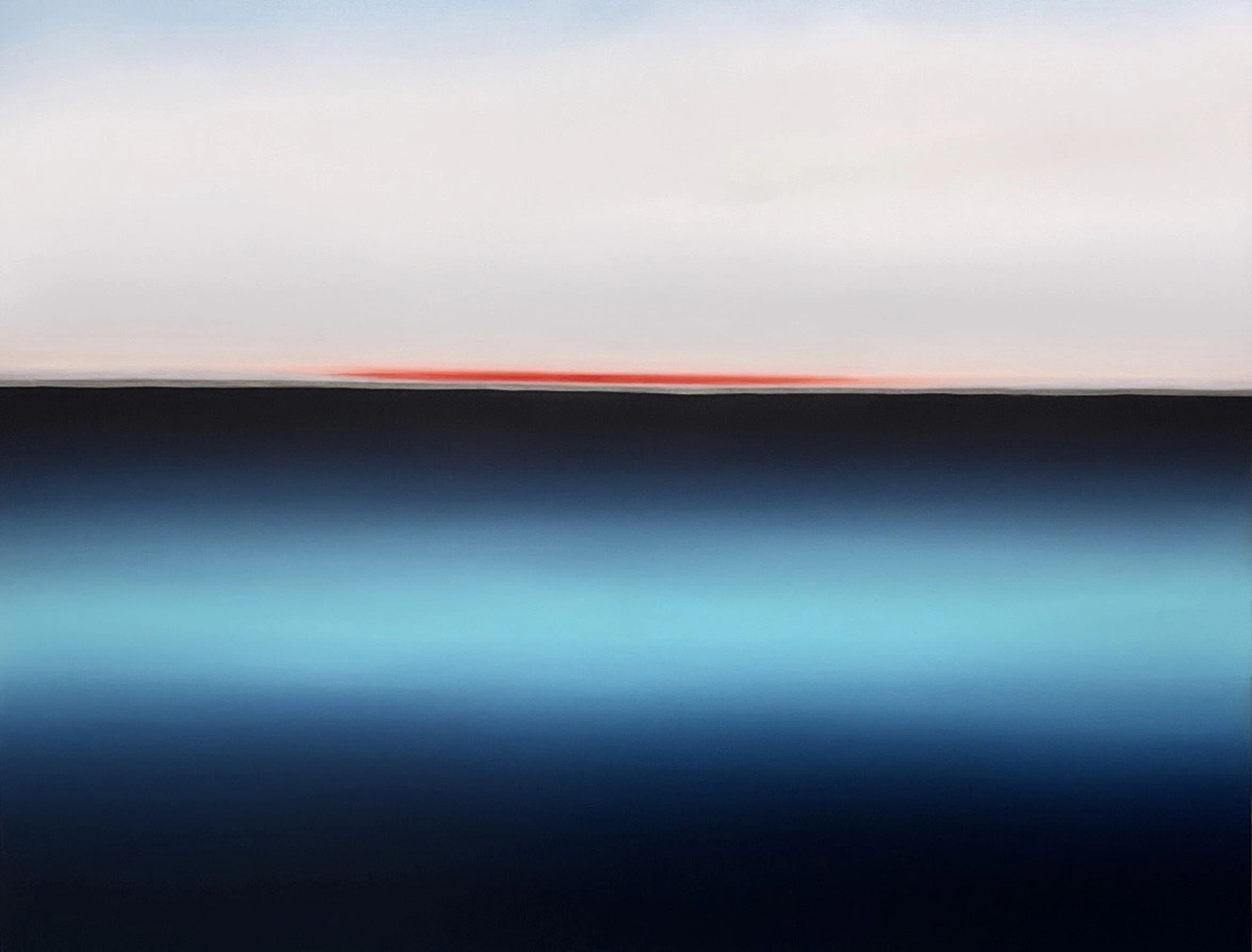 Large original abstract sunset DEEP INSIDE 98 - Larysa Uvarova