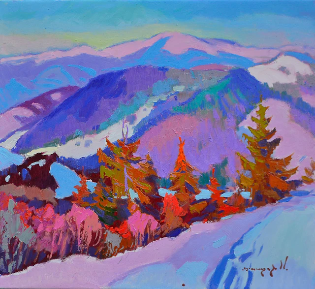 Winter Spruces - Alexander Shandor