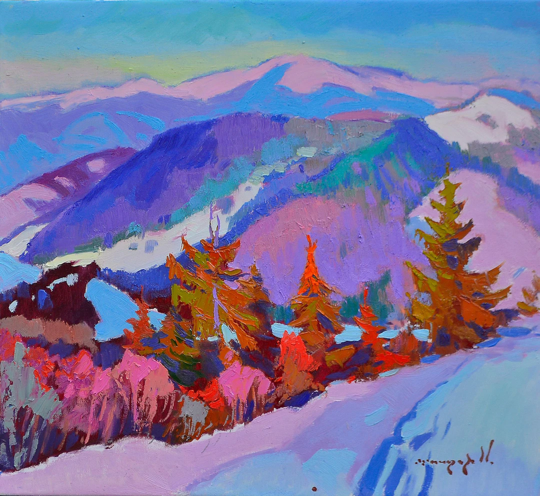 Winter Spruces - Alexander Shandor