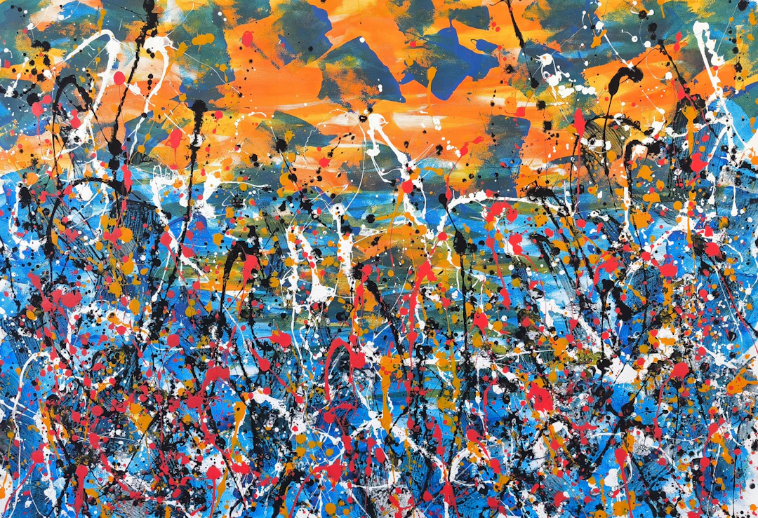Flowers at sunset by M.Y. - Max Yaskin