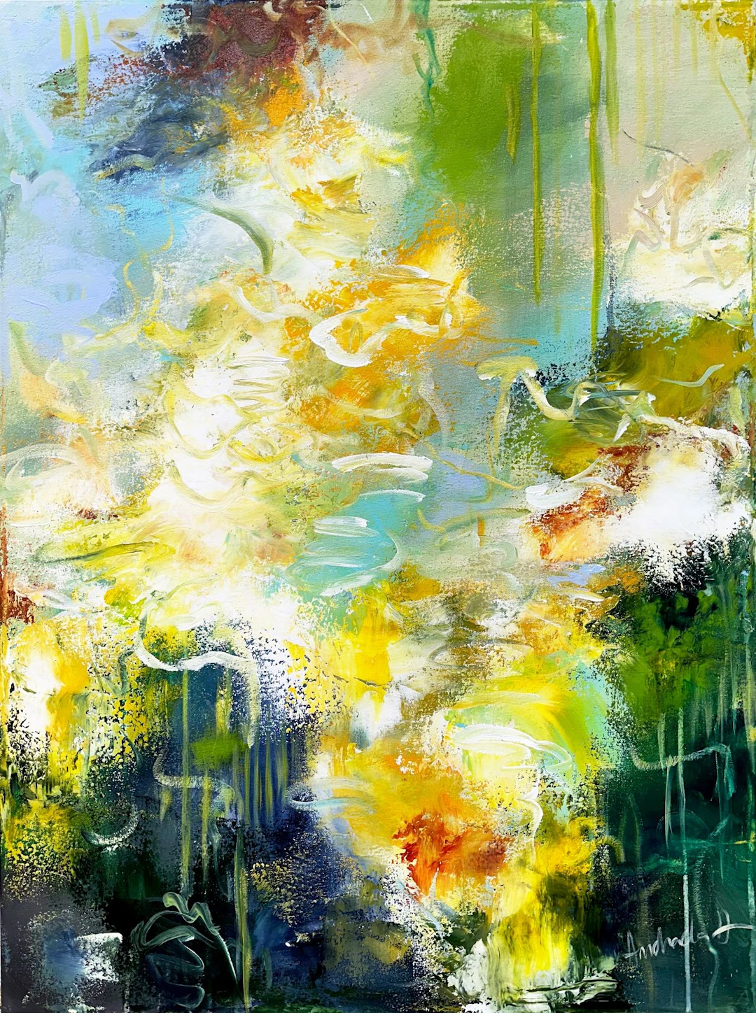 Magical garden pond - Andrada Anghel