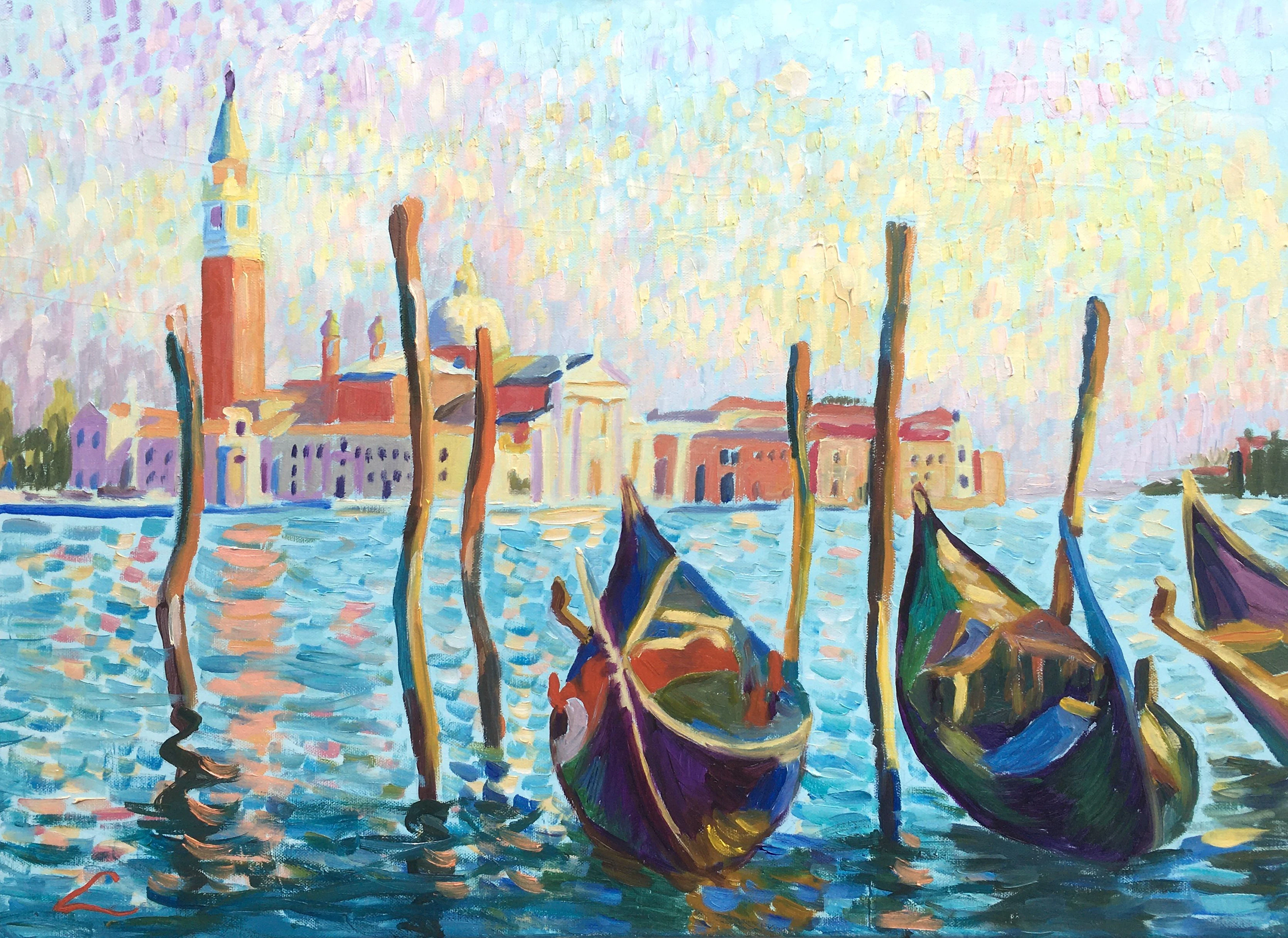 Gondolas in Venice - Elena Sokolova
