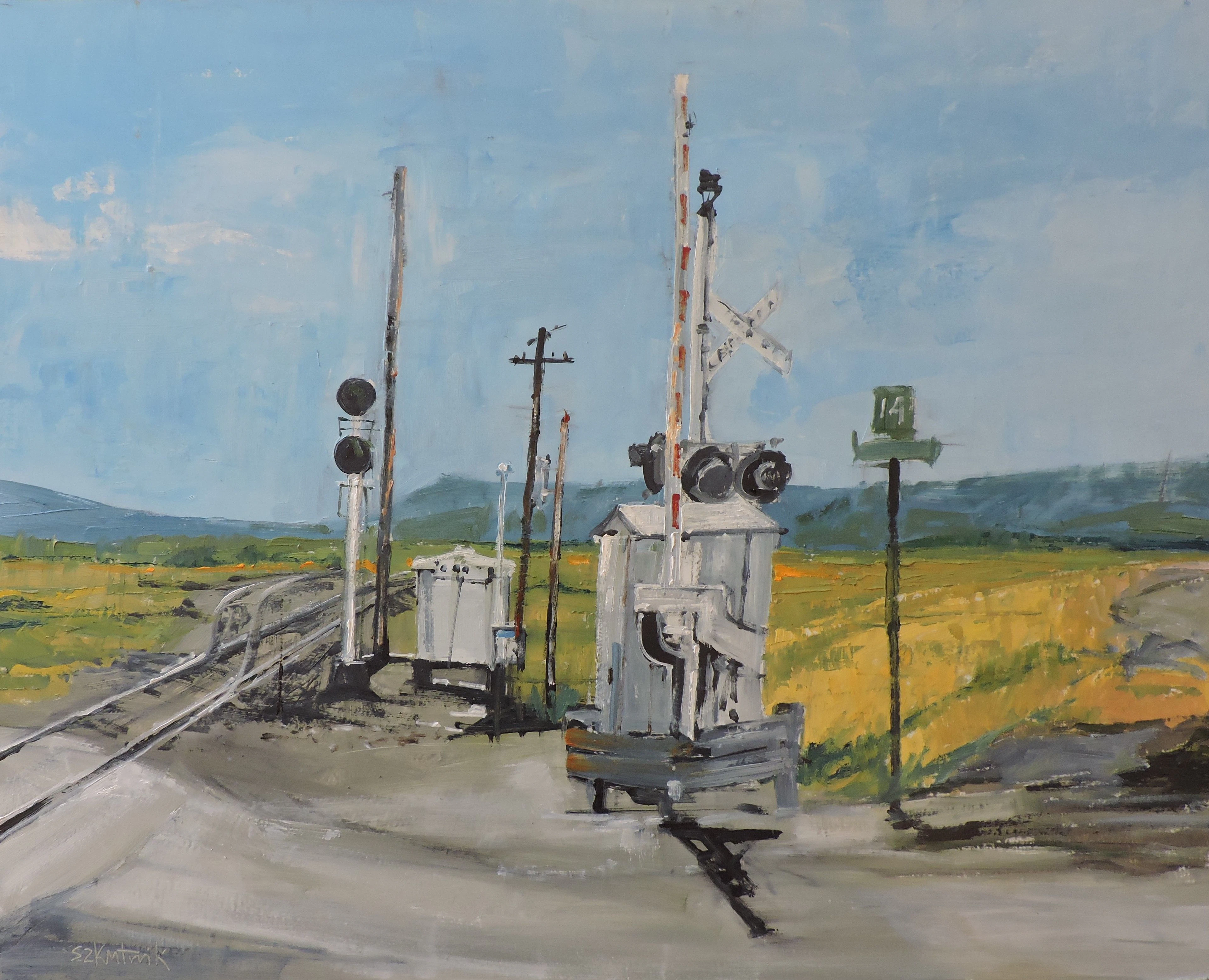 Railroad Crossing - Richard Szkutnik