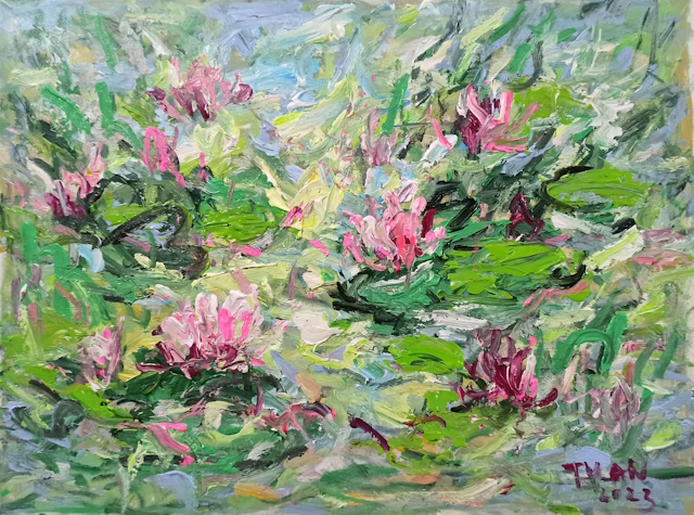 Flowers in the morning dew - LE ANH TUAN