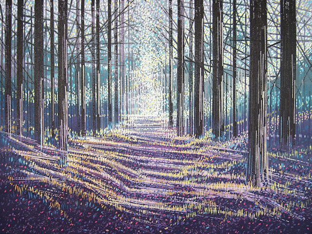 Light Through Winter Trees - Marc Todd