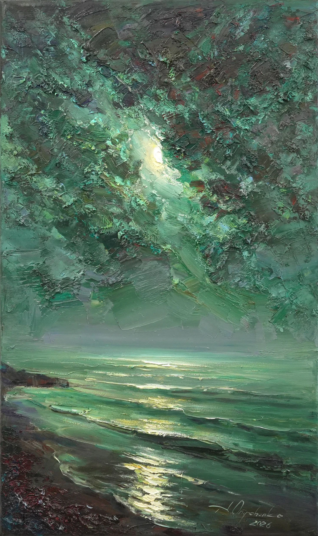 Through the Moonlight - Alisa Onipchenko-Cherniakovska