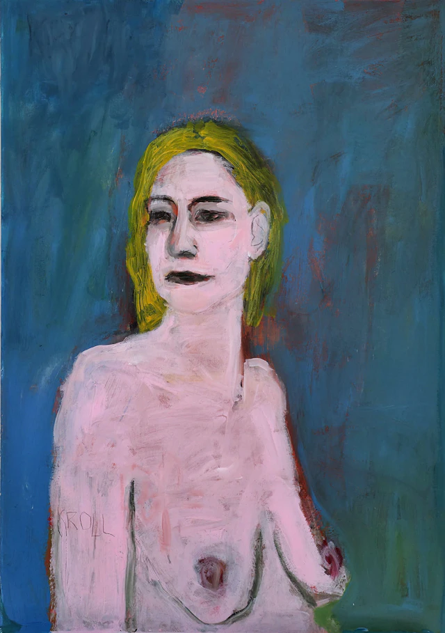 Female semi-nude - Barbara Kroll