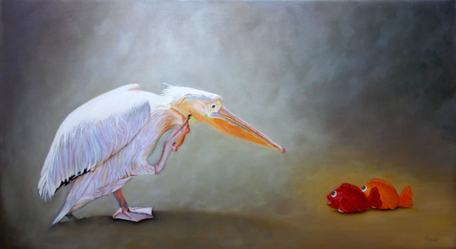 Hungry Pelican - Gabriele Esau