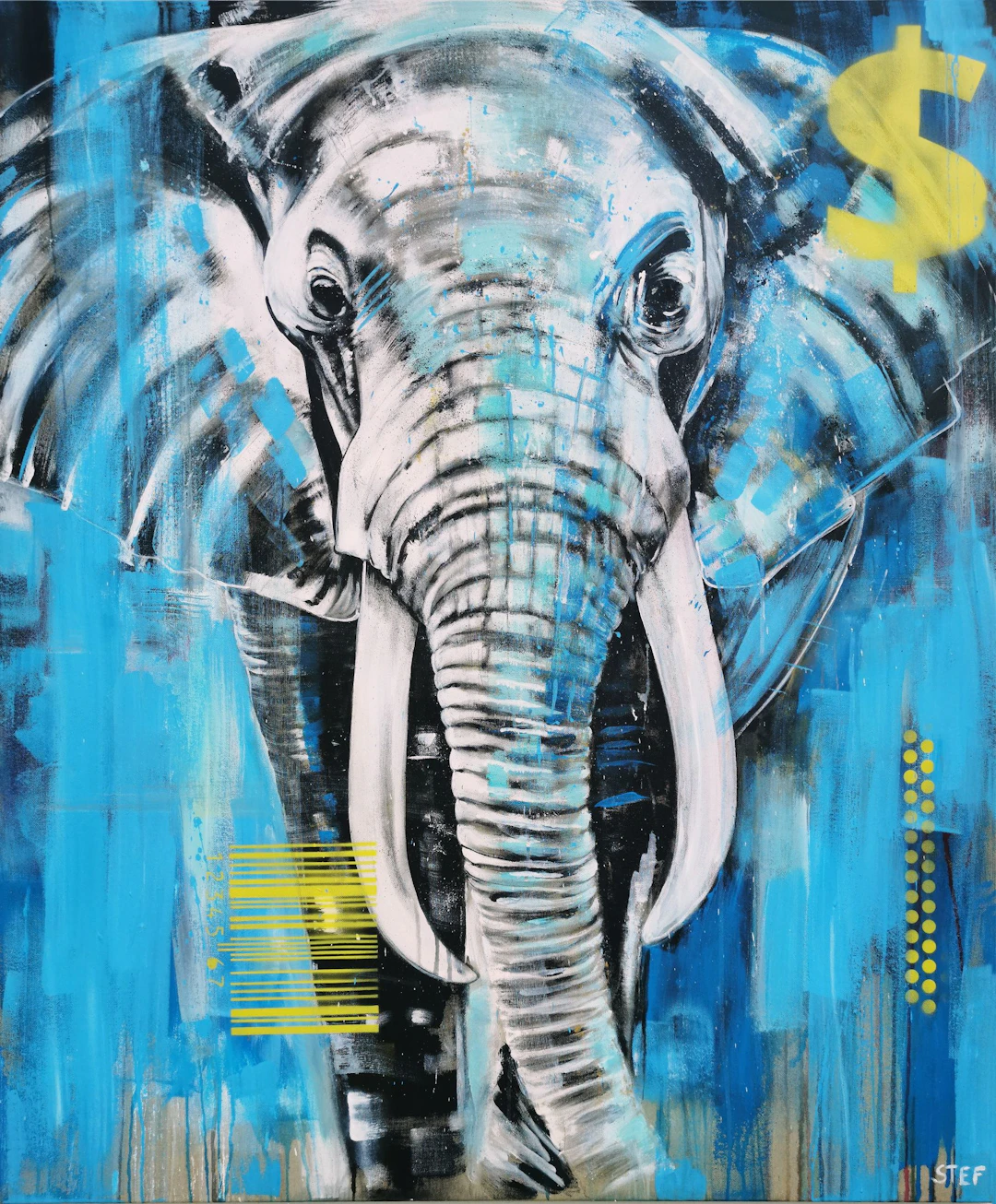 Elephant #27 - Red List - Stefanie Rogge
