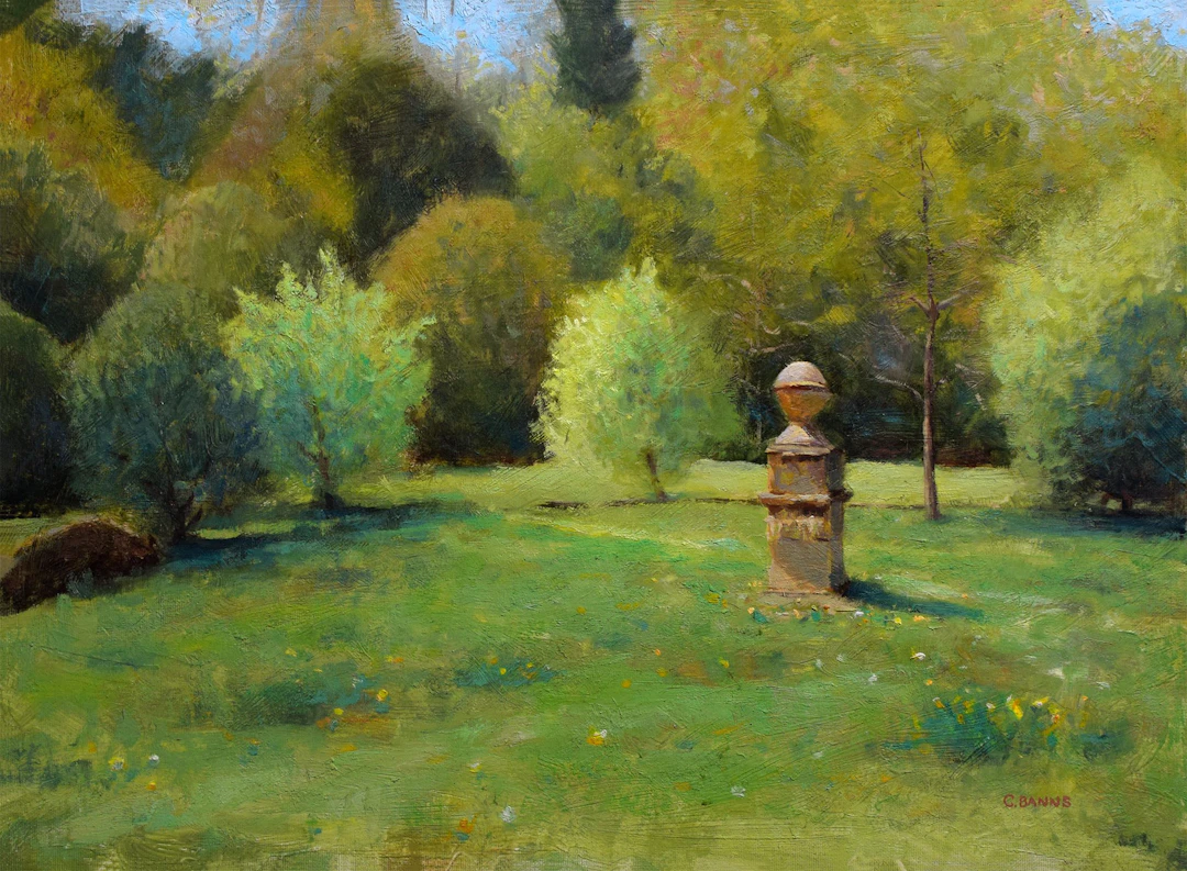 Parc de Saint-Cloud Paris impressionist park - Gav Banns