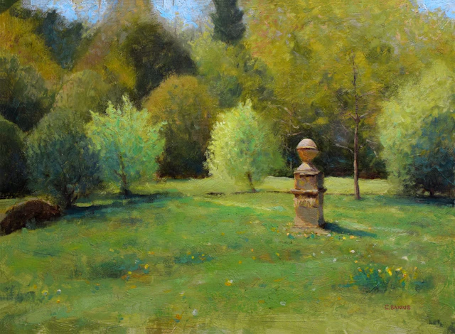 Parc de Saint-Cloud Paris impressionist park - Gav Banns