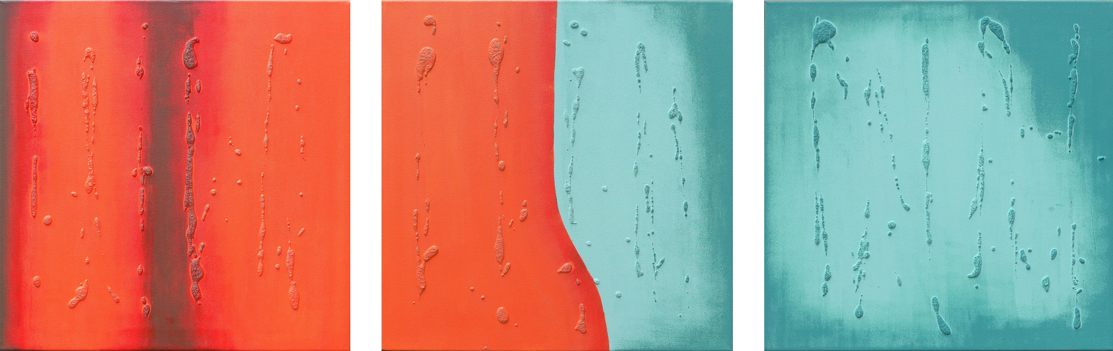 Stream Orange & Blue - Ronald Hunter