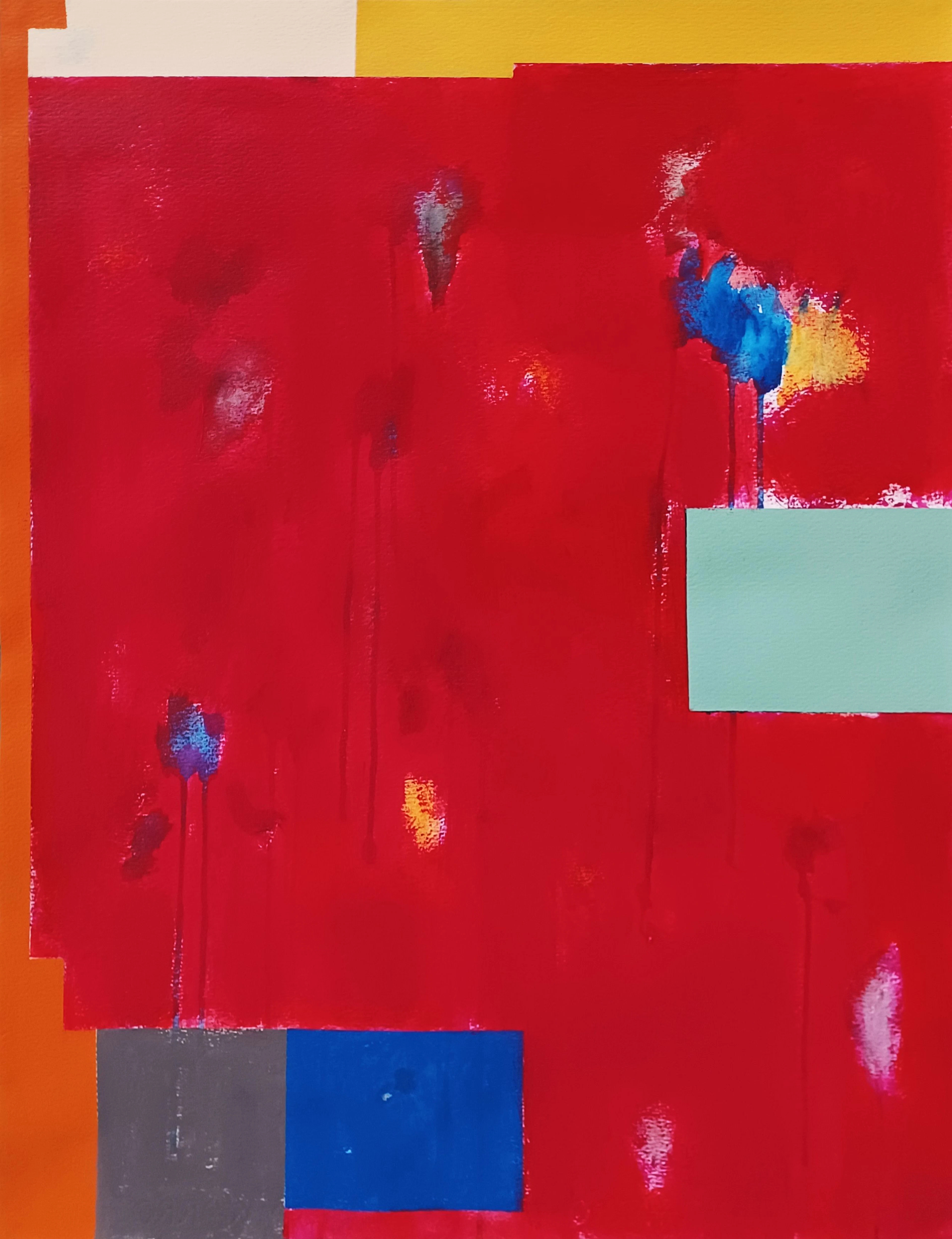 Red composition VI - Luis Medina