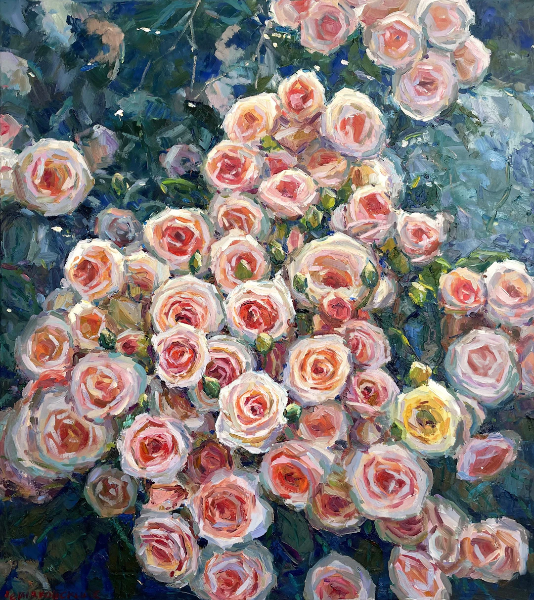 Roses - Evgeny Chernyakovsky