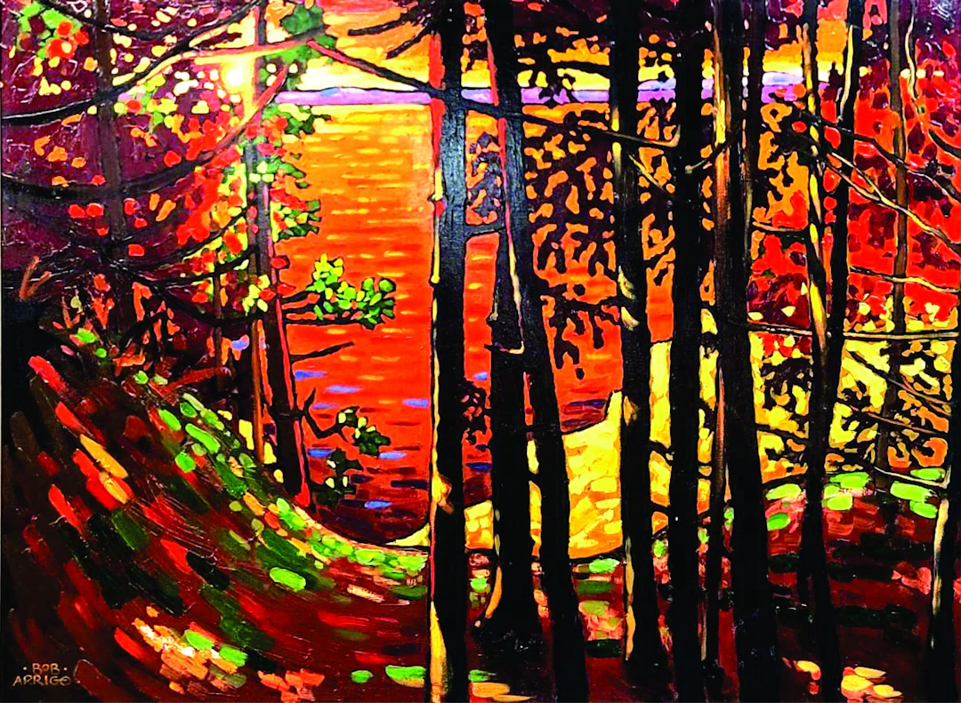 Fire On Georgian Bay - Bob Arrigo