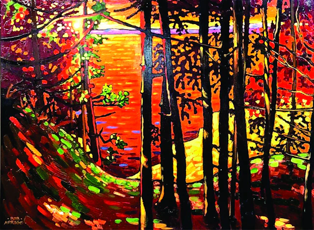 Fire On Georgian Bay - Bob Arrigo