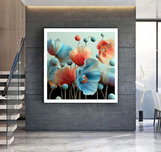 Surreal Poppies - Michael Filonow
