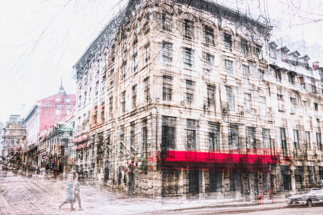 Old Montreal Cityscape - Cristina Stefan