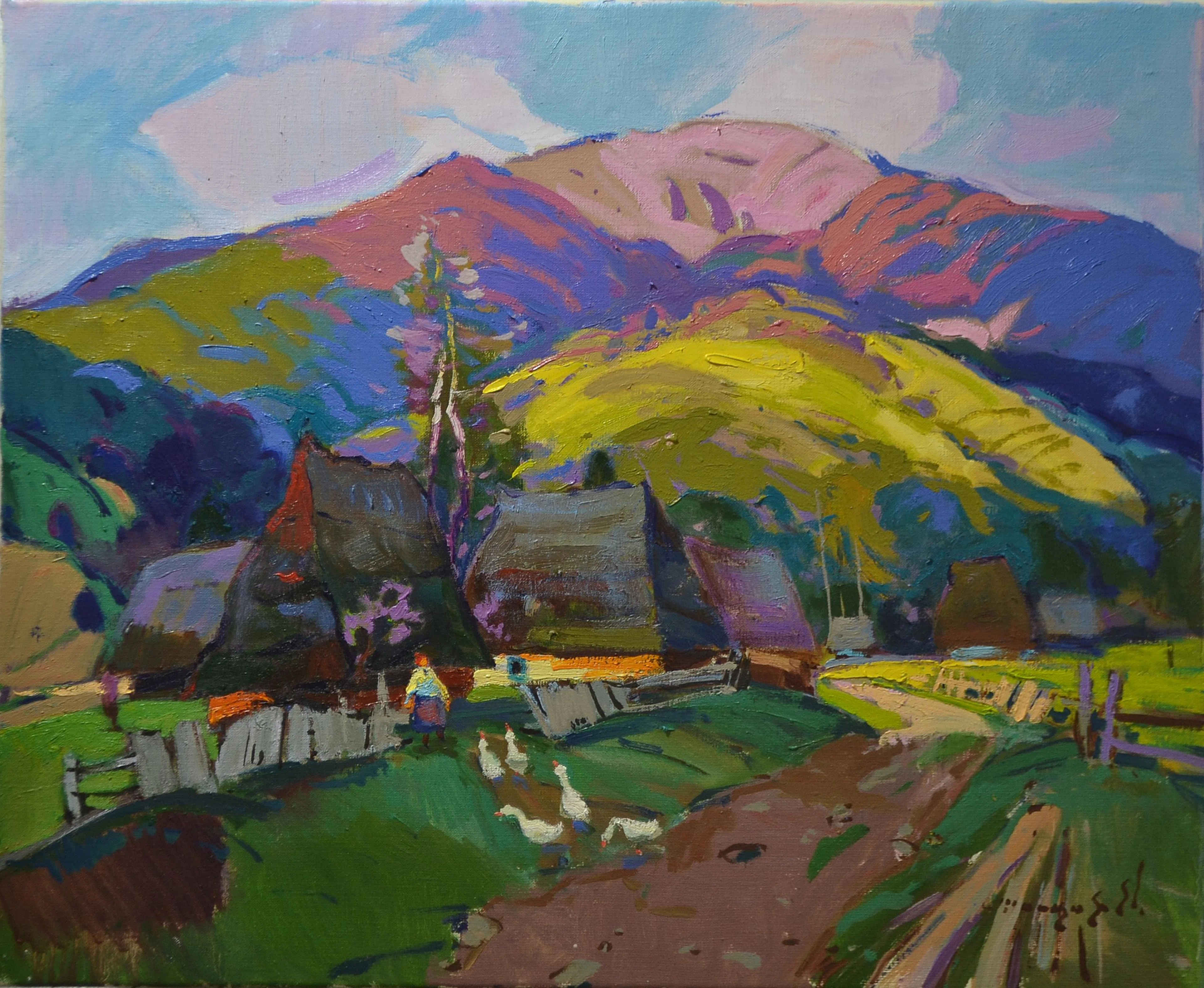 On the outskirts of Kolochava - Alexander Shandor
