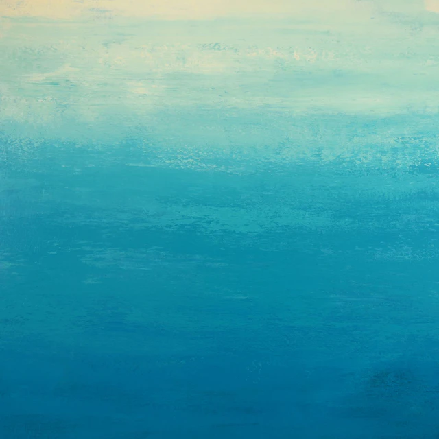 Smooth Blues - Color Field Seascape - Suzanne Vaughan