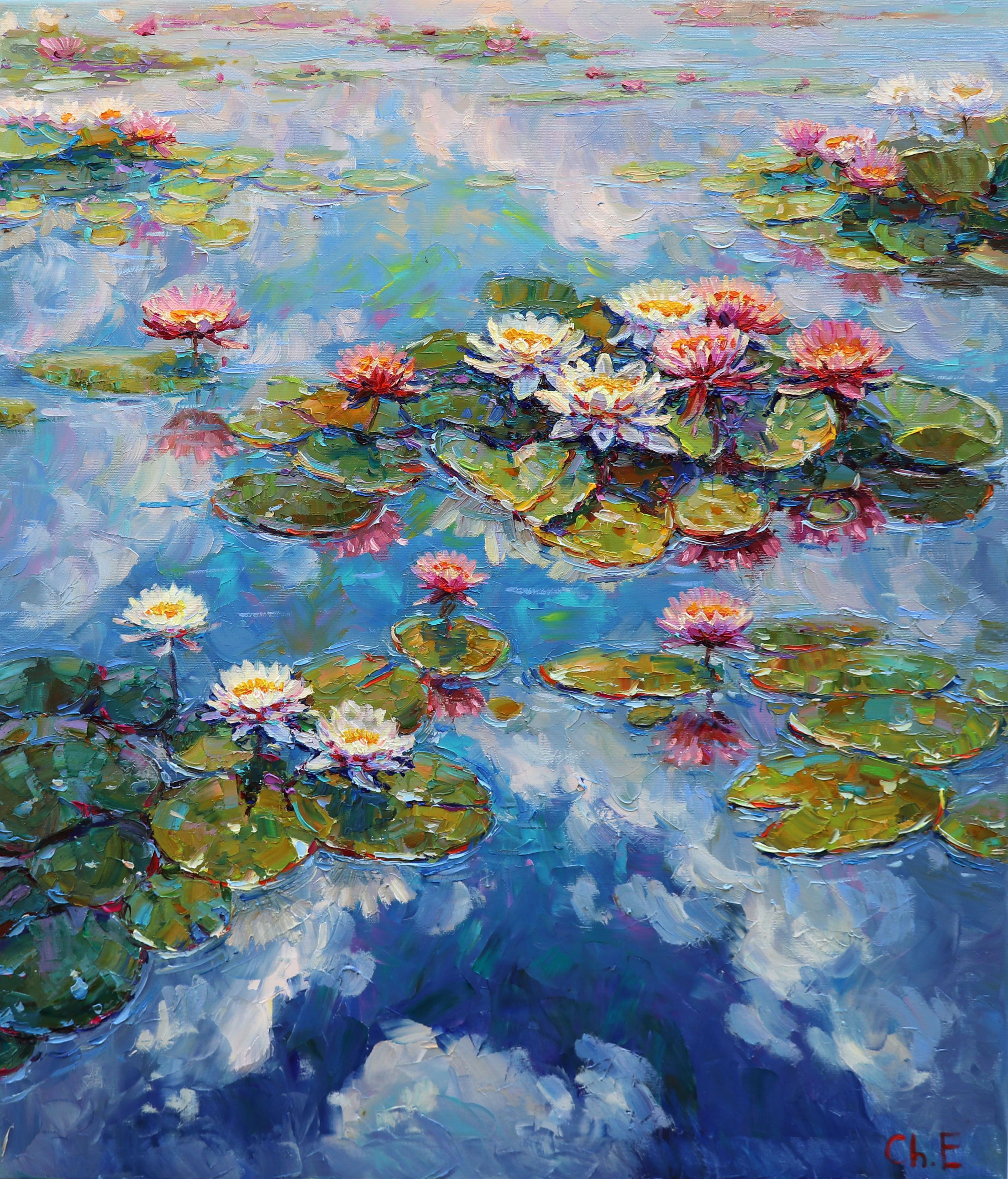 "" Water lilies"" - Evgeny Chernyakovsky