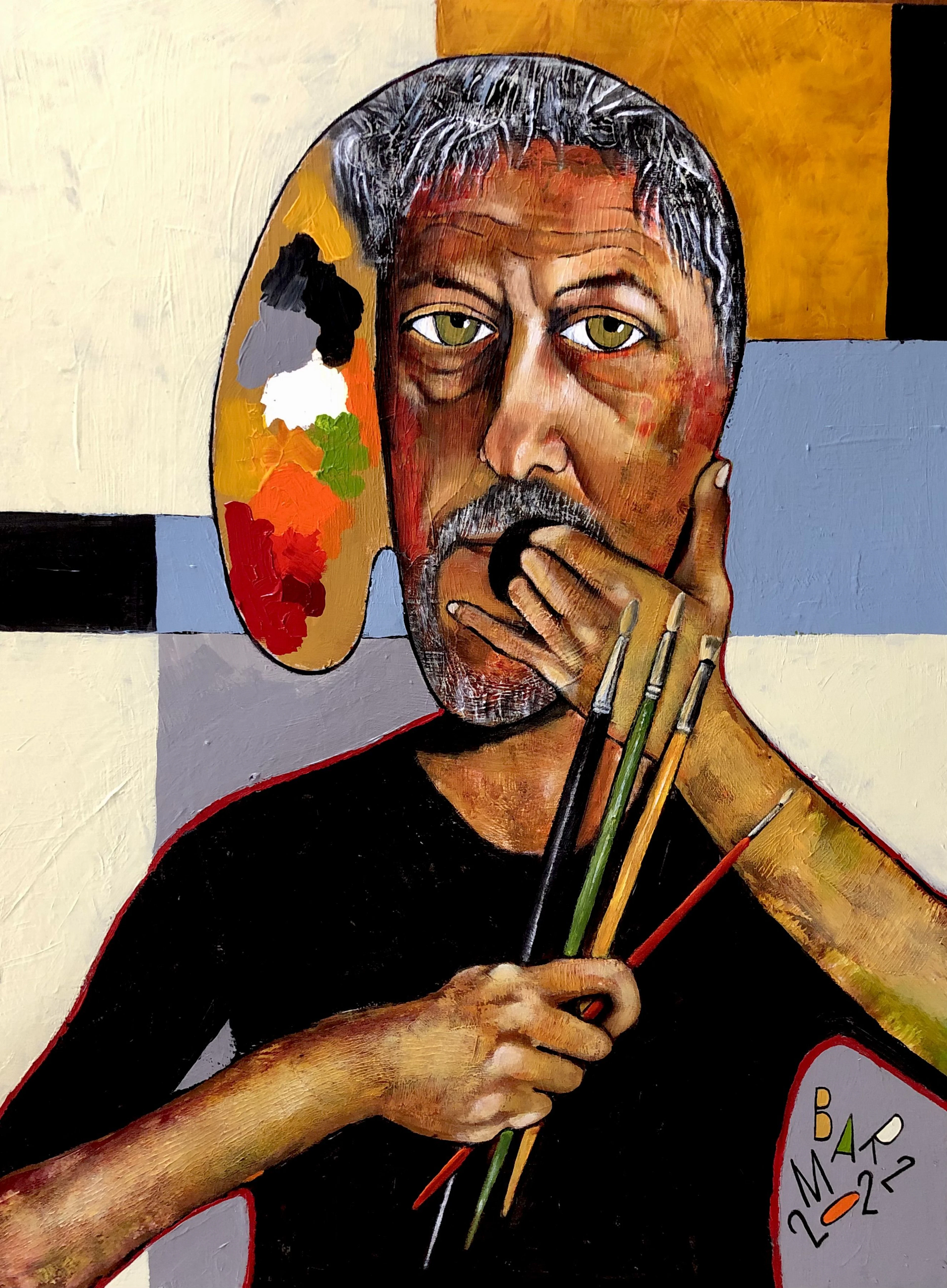 Portrait of the artist - Mikhail Baranovskiy