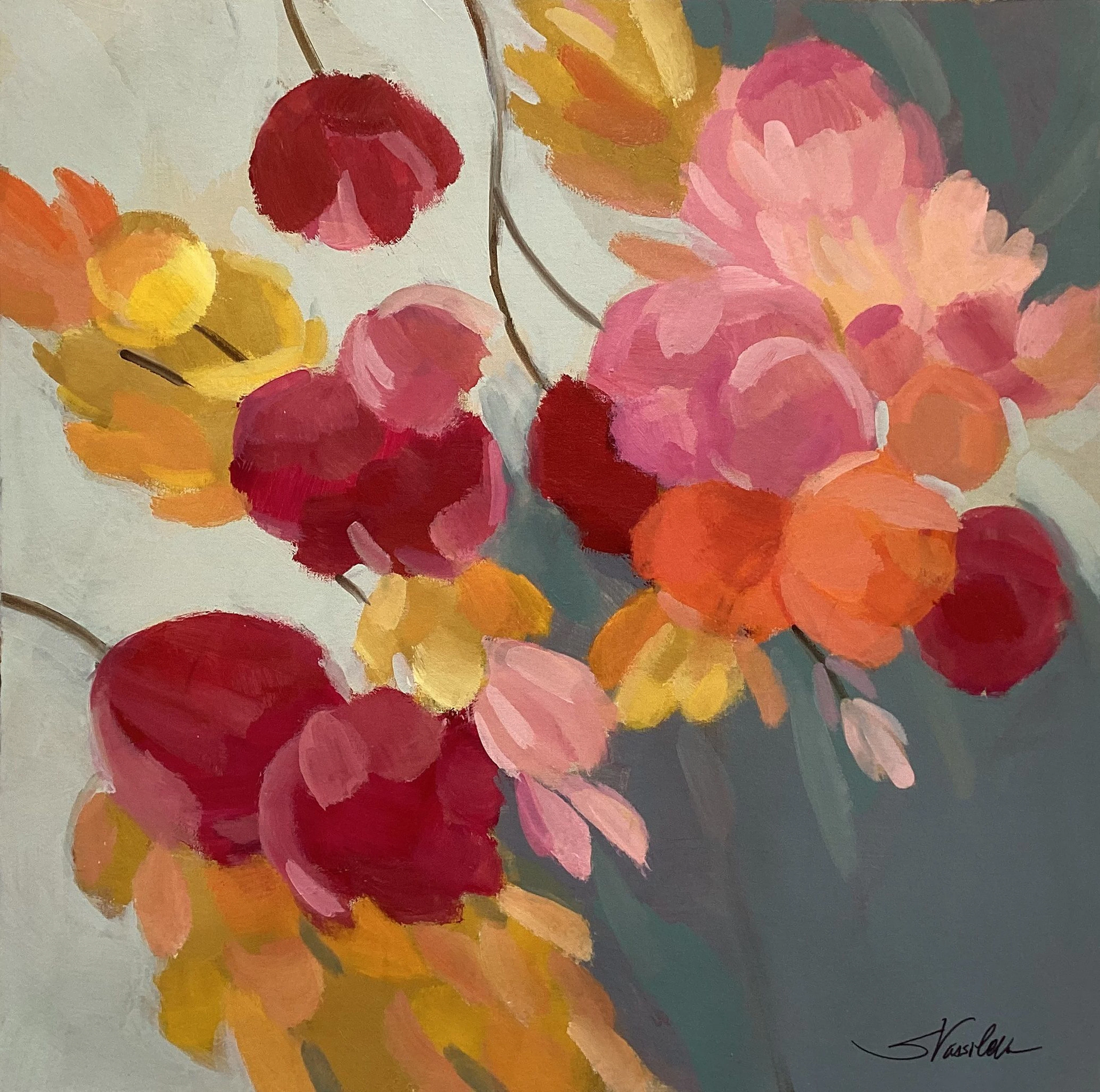 Magenta Bloom II - silvia vassileva