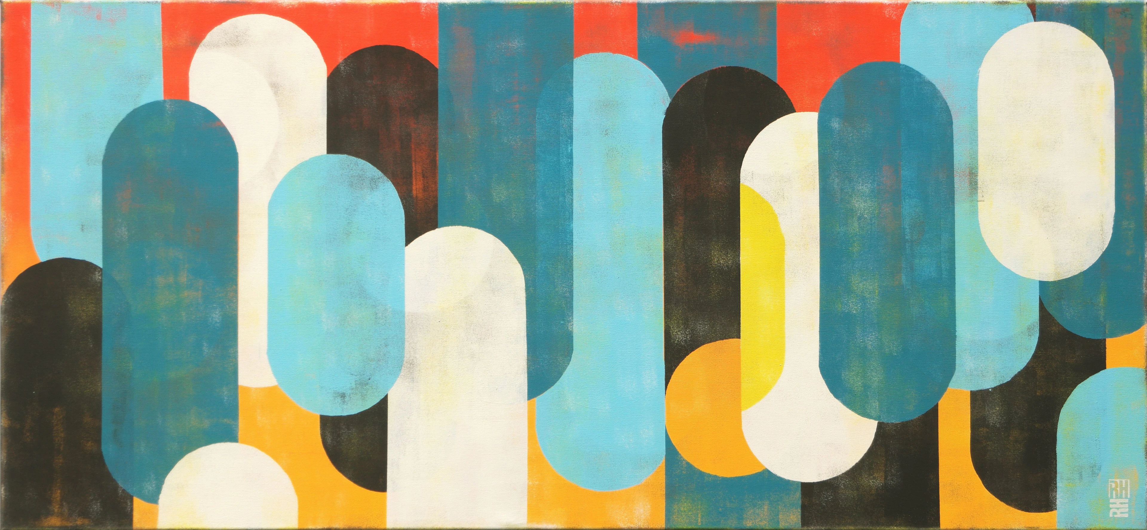 Traffic sunny & blue XL - Ronald Hunter