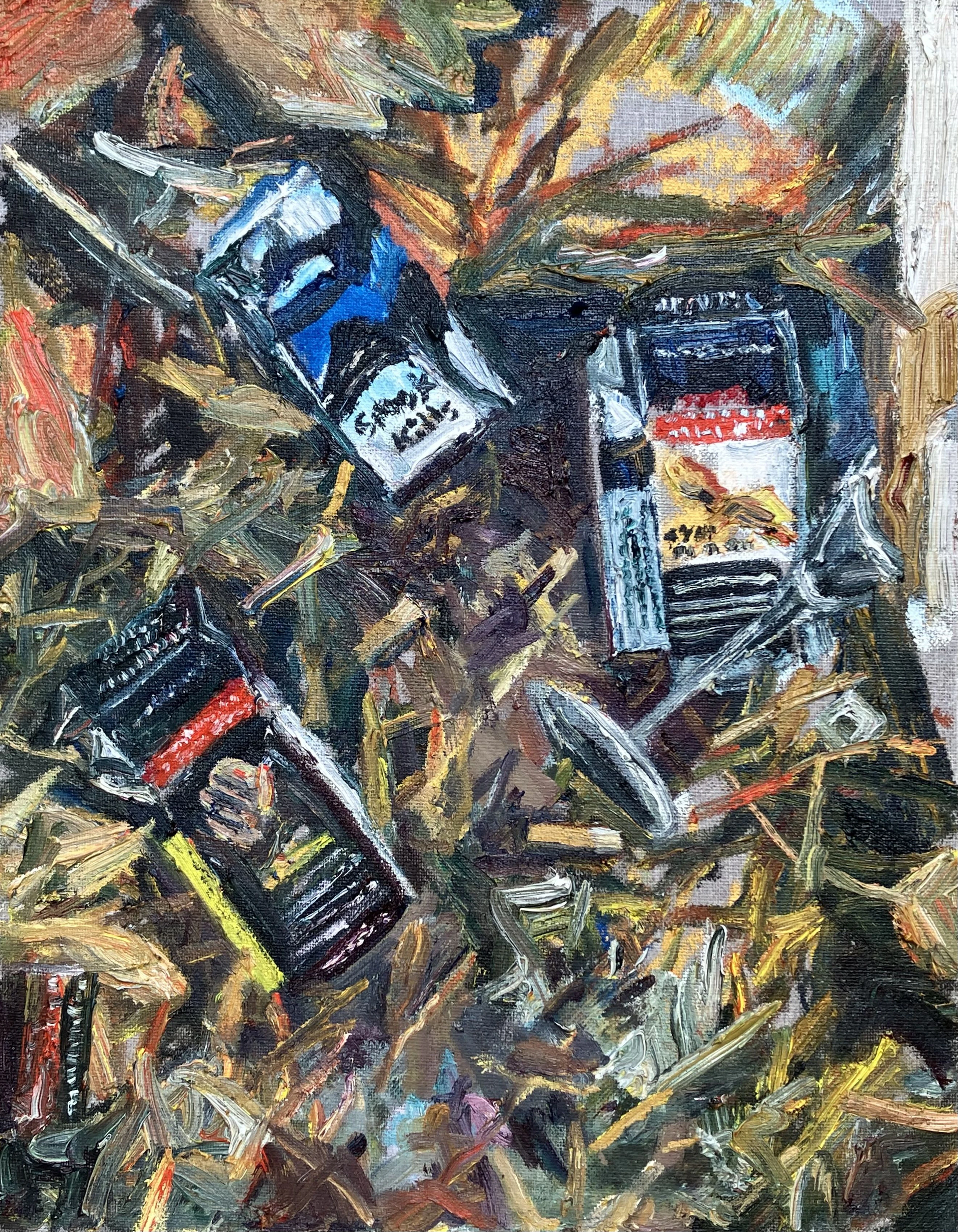 Empty cigarette boxes in nature - John Kilduff
