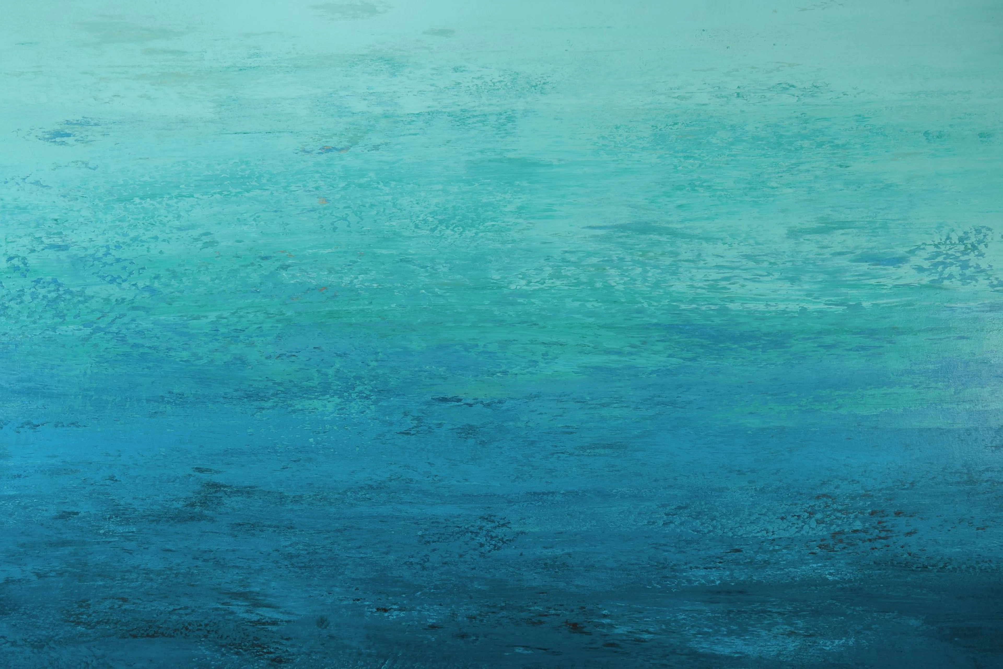 Serene Blues - Abstract Color Field Seascape - Suzanne Vaughan