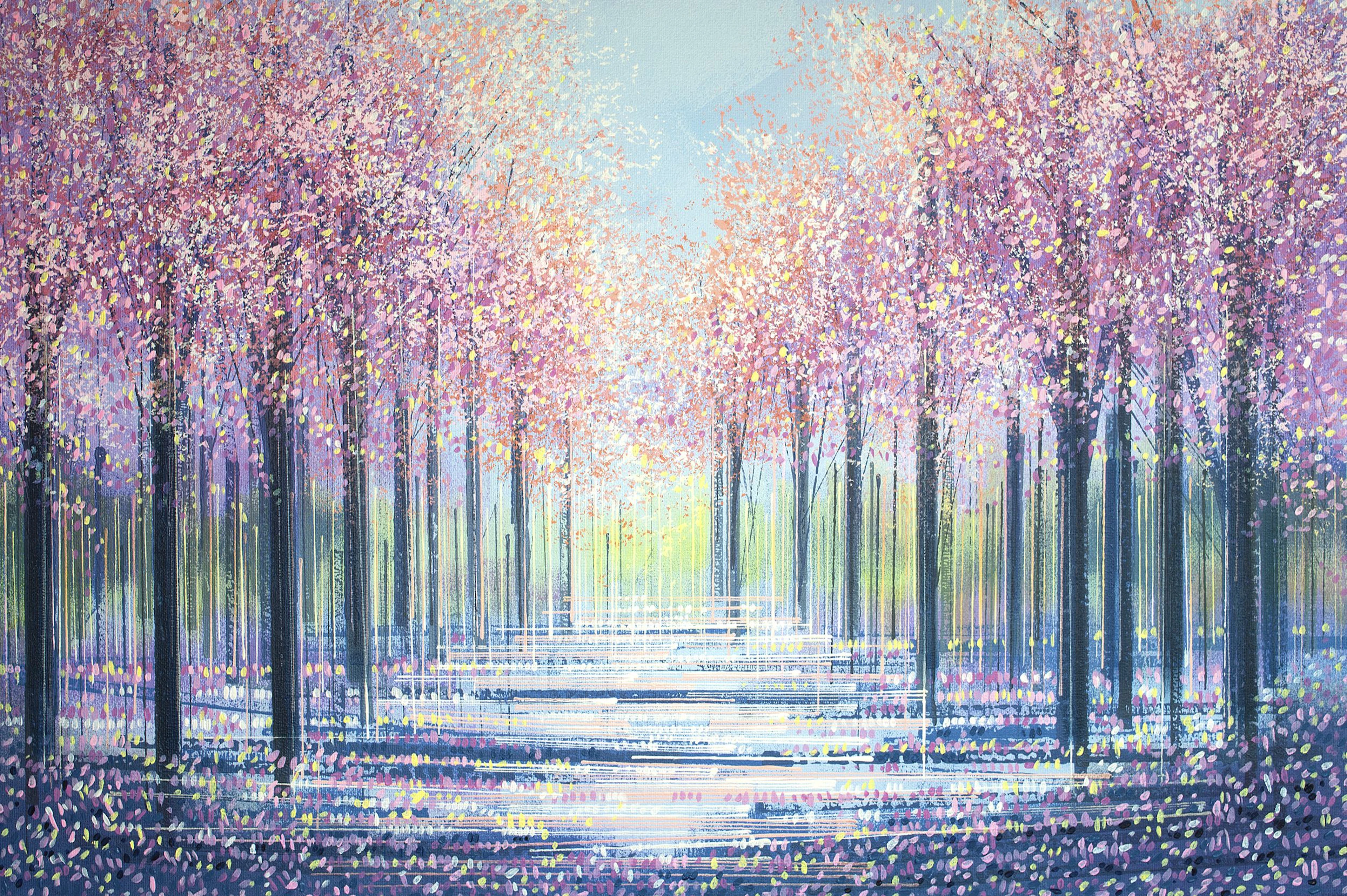 Spring Blossom Trees At Dusk - Marc Todd