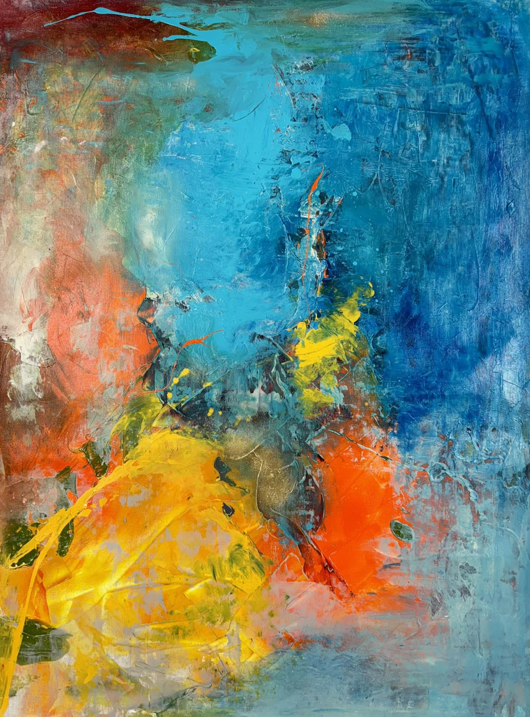 Serenity’s Sunrise - 40x30 - Preethi Mathialagan