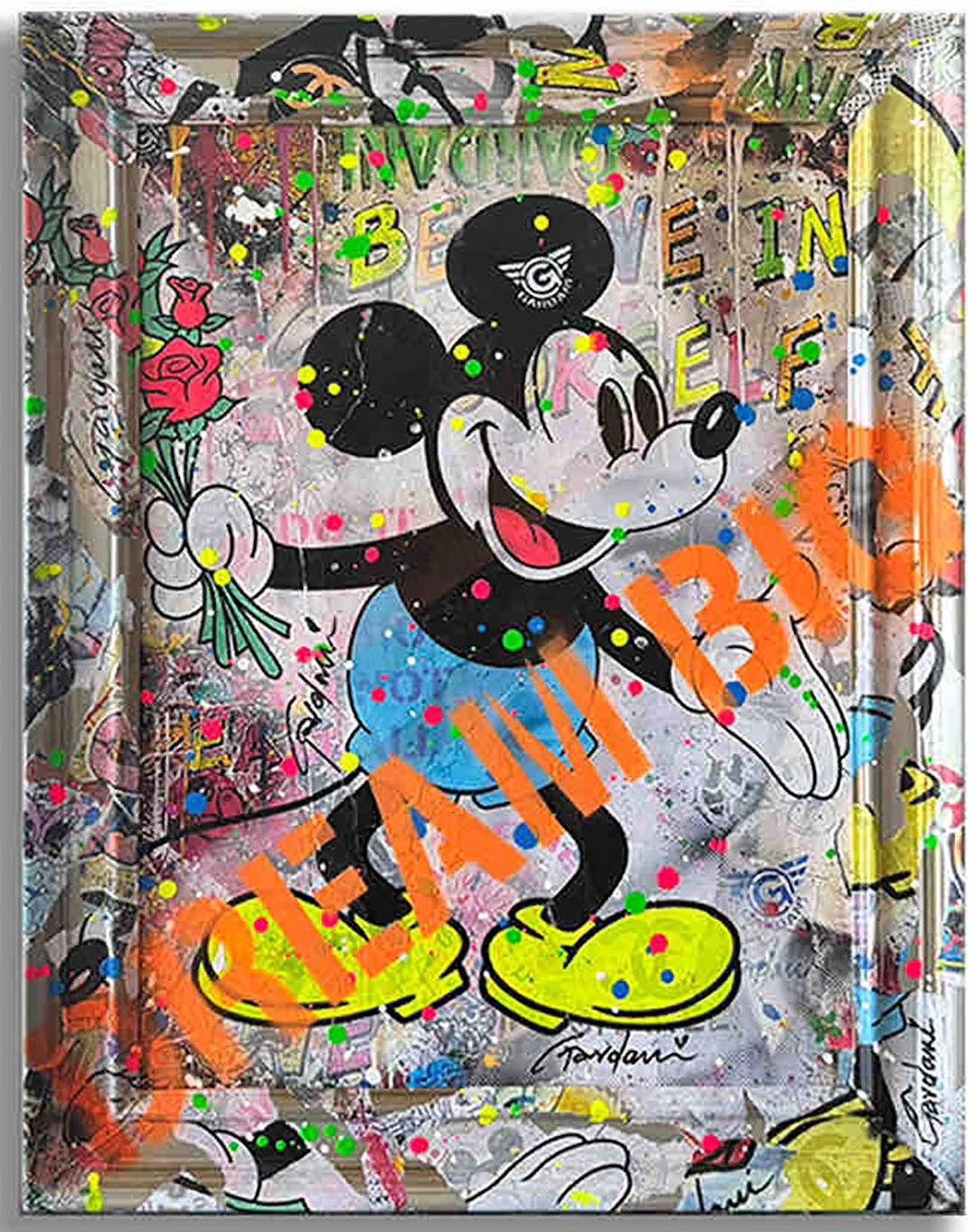 Always Happy Mickey - Gardani Art