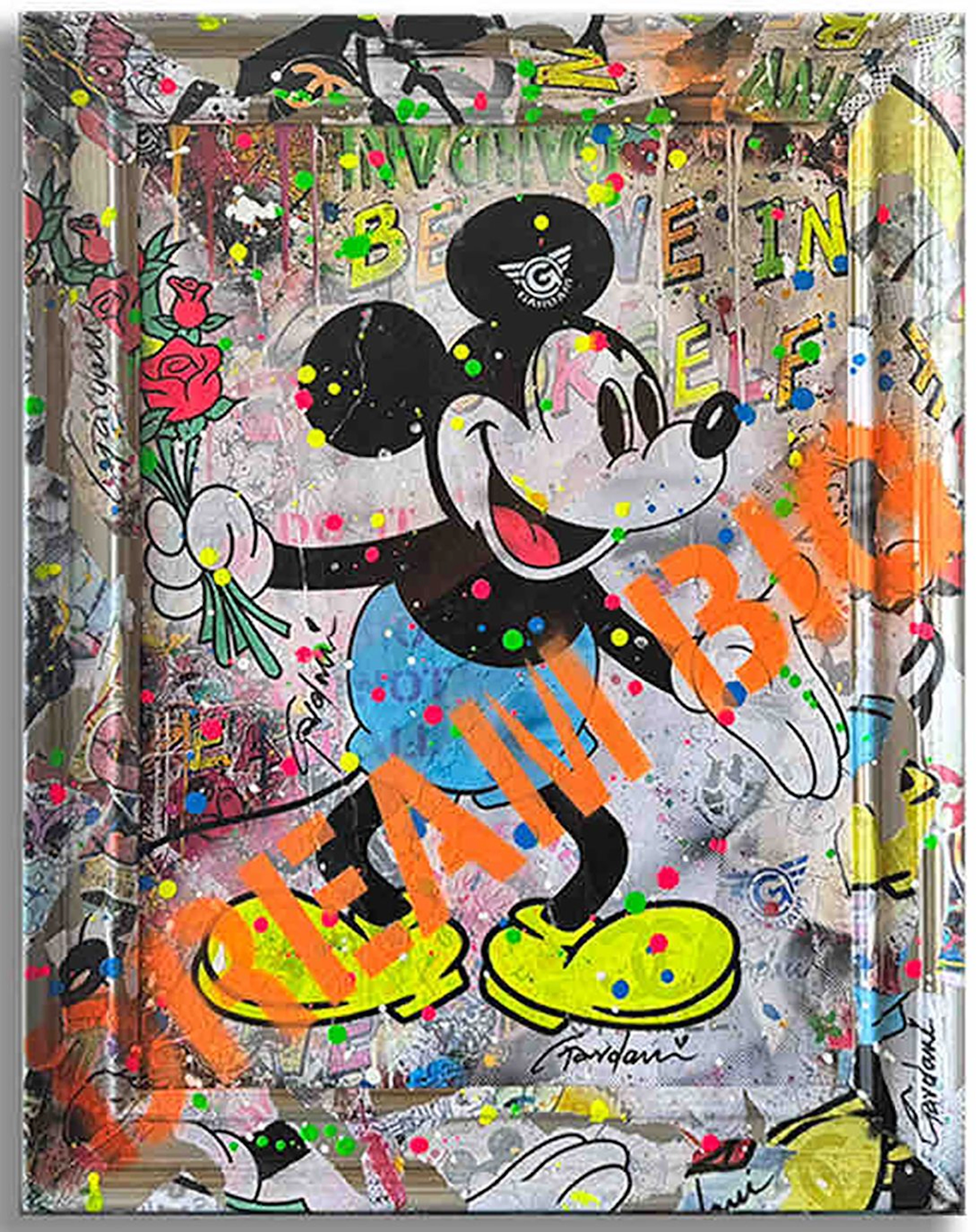 Always Happy Mickey - Gardani Art