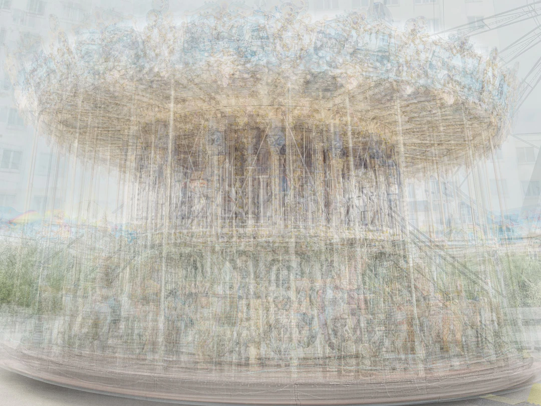 On The Merry Go Round VI - Adam Regan