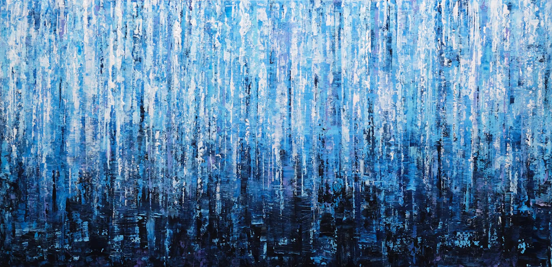 Dreamscape in Blue - Behshad Arjomandi