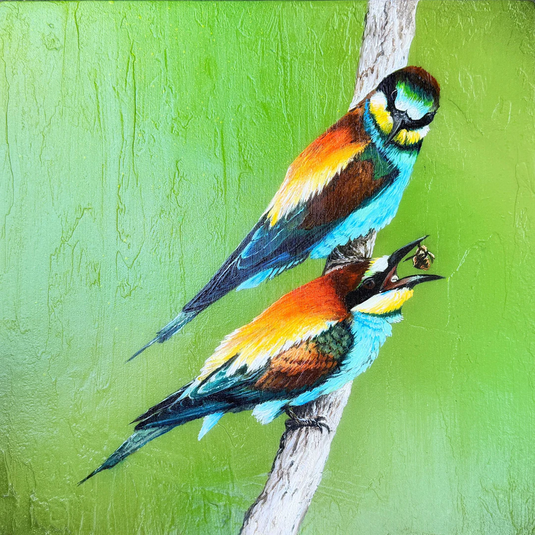 Bird #41 ( bee eater) - Selene Art