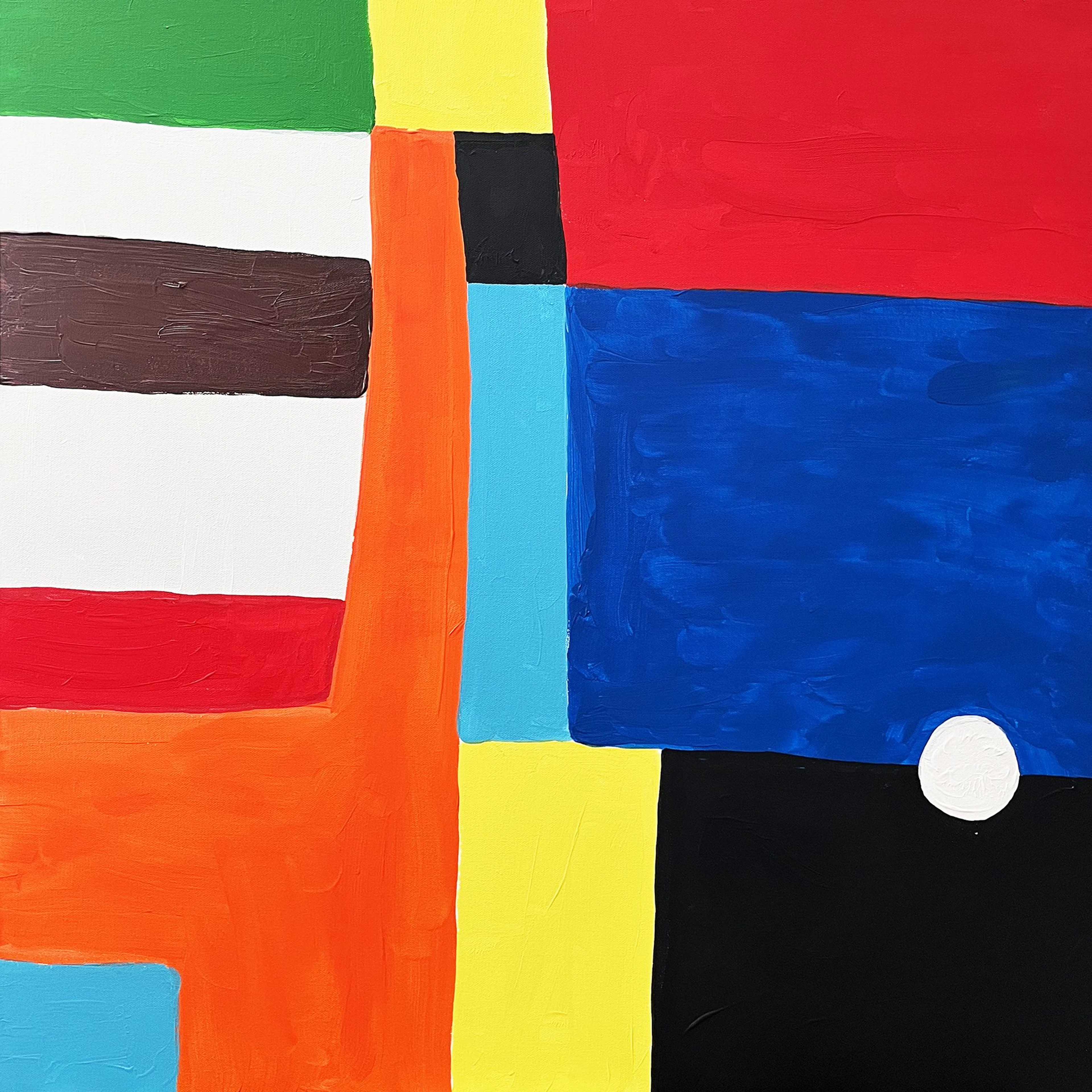 ALONE IN THE DARK (ABSTRACT EXPRESSIONISM) - Philippe Colpaert (Le Closier)