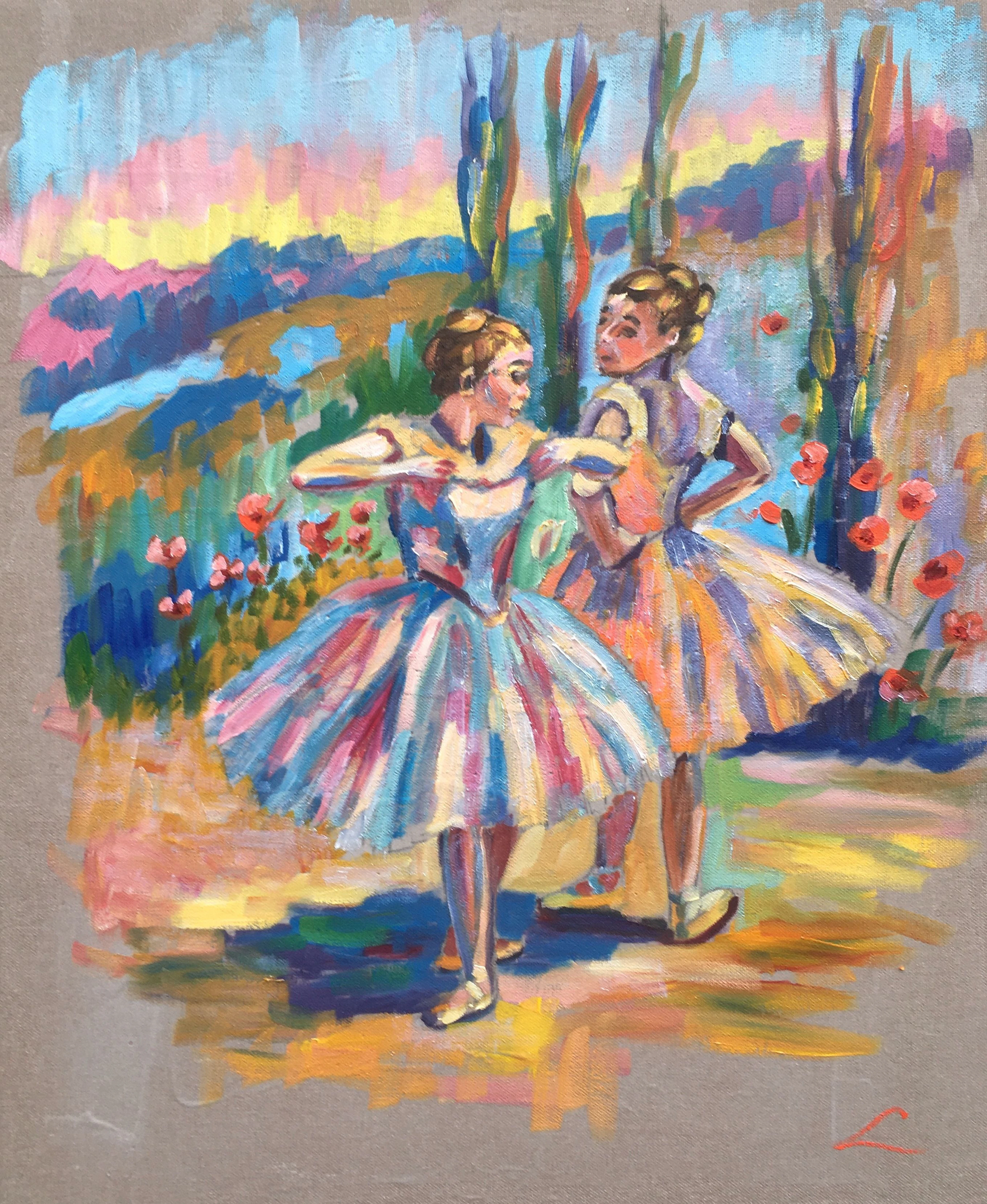 Two dancers - Elena Sokolova