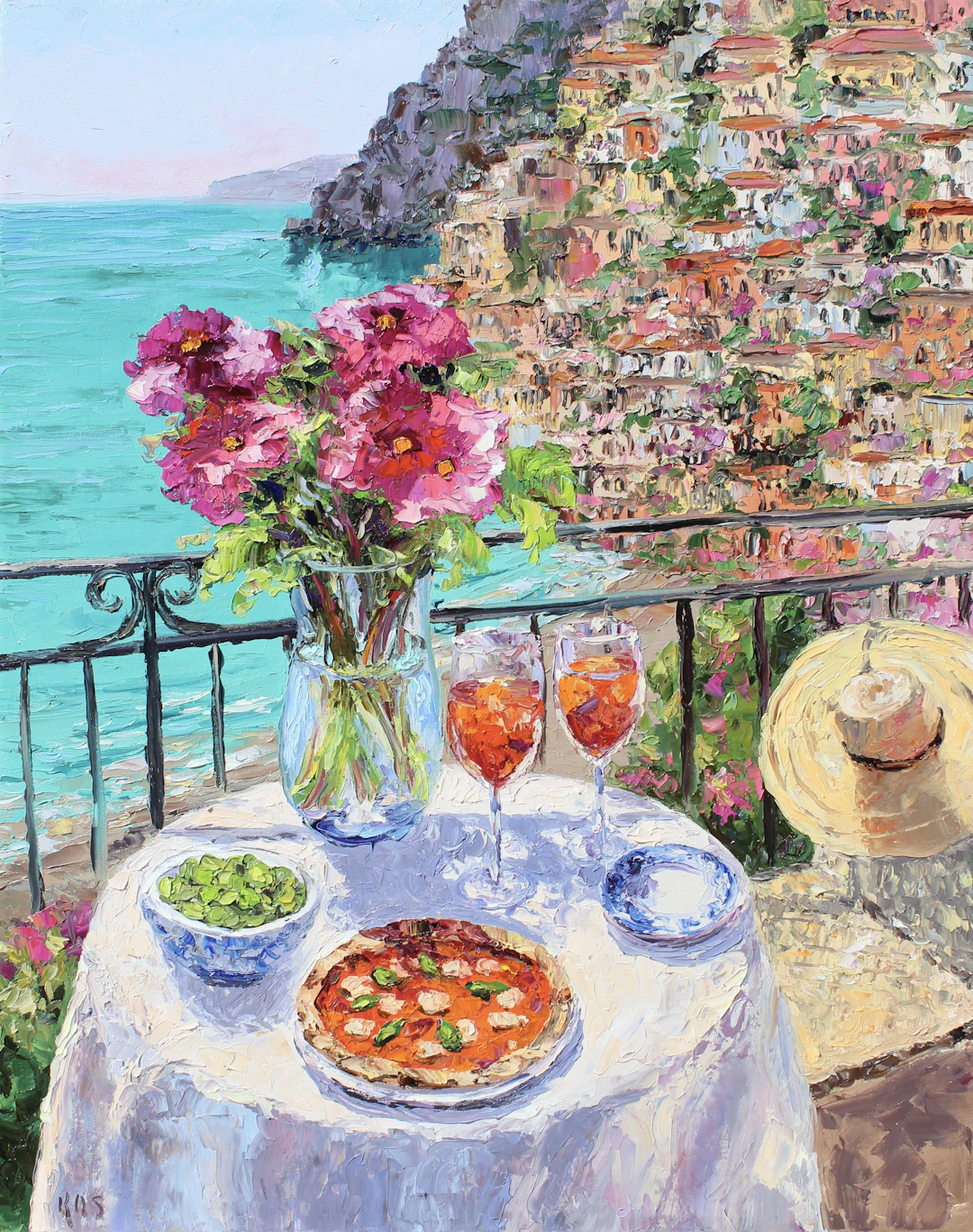 Pizza By The Sea - Kristen Olson Stone