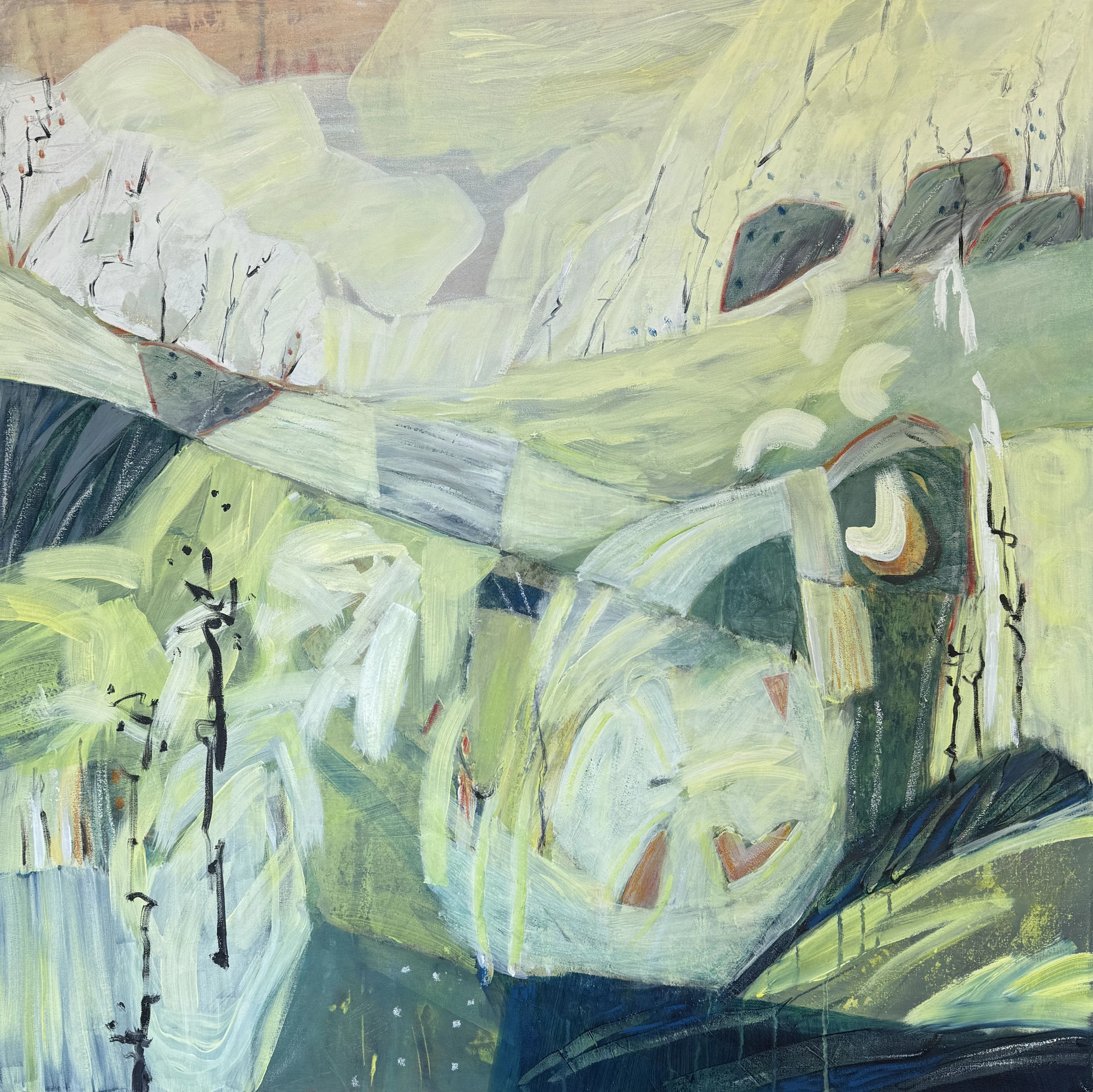 Lake and Land IV - Eliane Saheurs