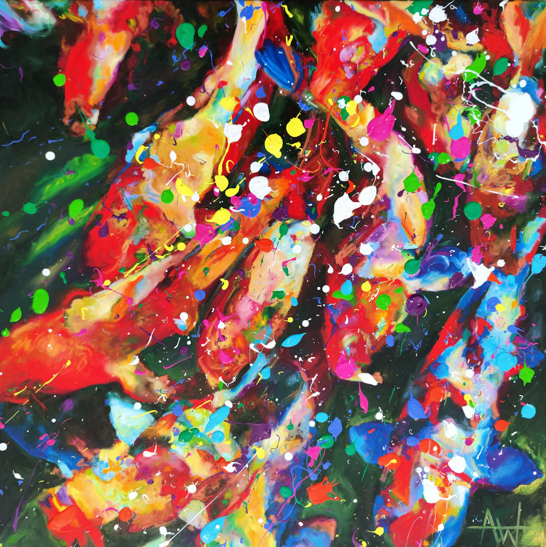 Zen Koi - Angie Wright