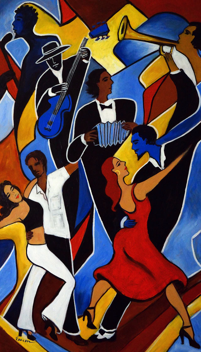 Allons Danser le Tango - Valerie Vescovi