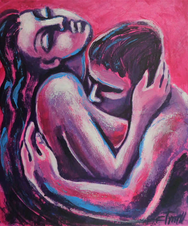 Lovers At Sunset 1 - Carmen Tyrrell