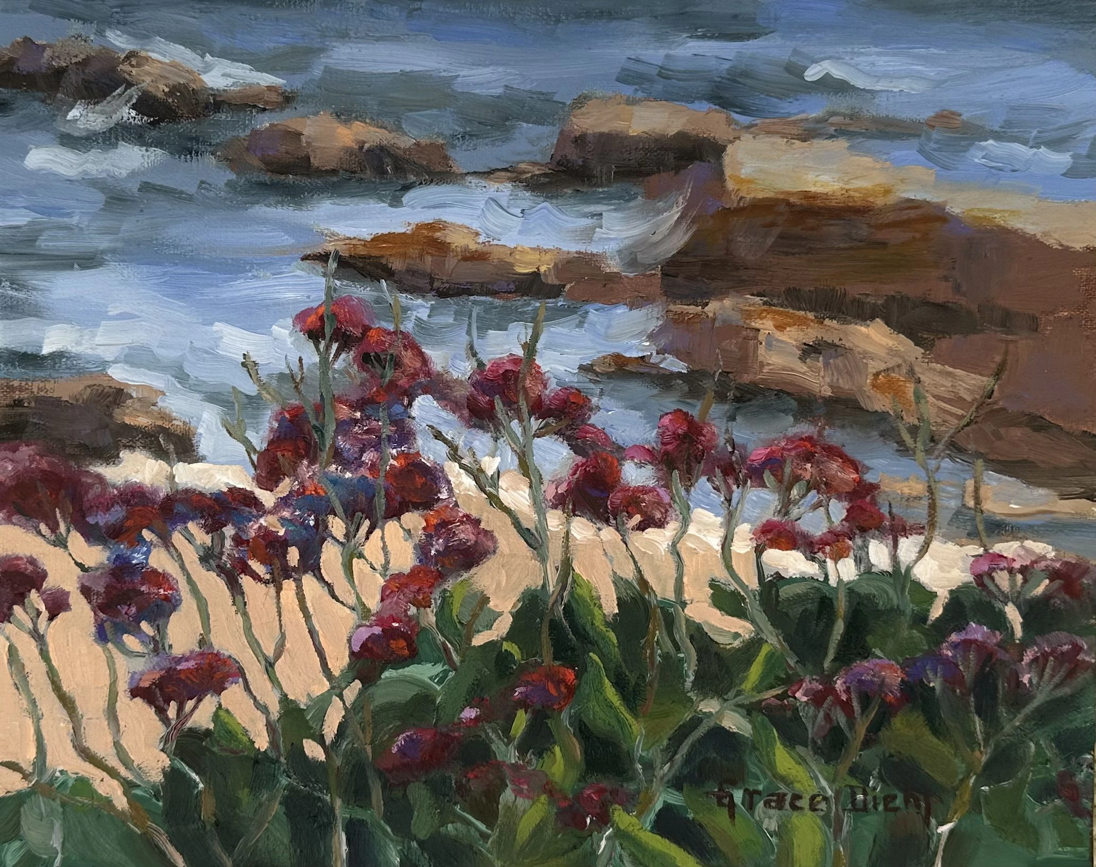 Flowers by the Sea - Grace Diehl