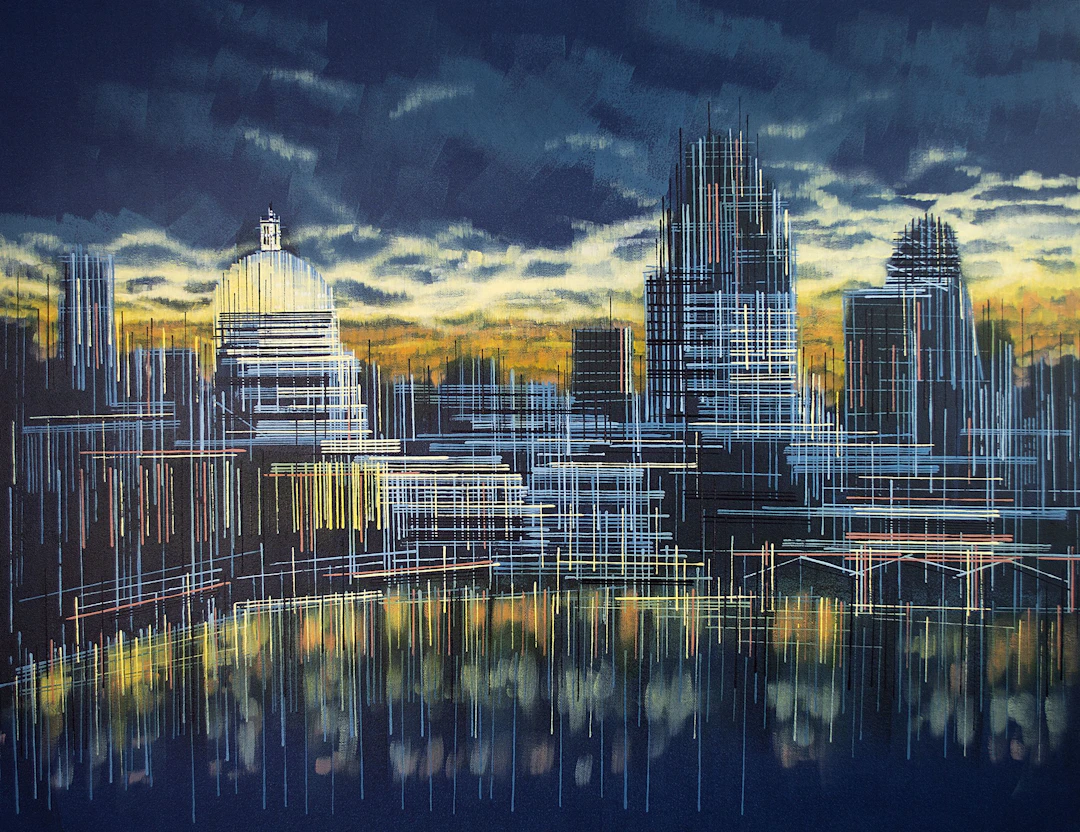 London Skyline At Sunset - Marc Todd