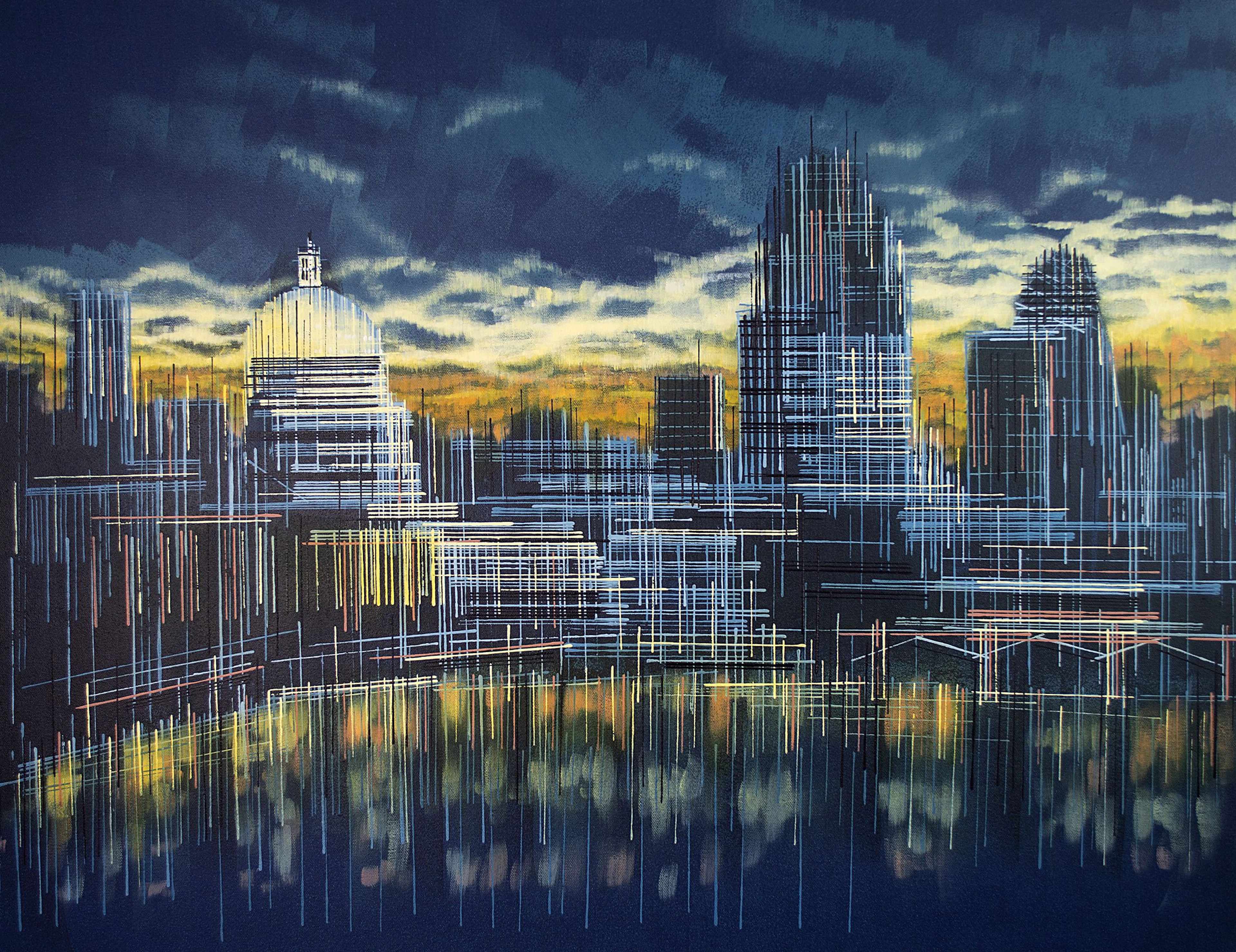 London Skyline At Sunset - Marc Todd