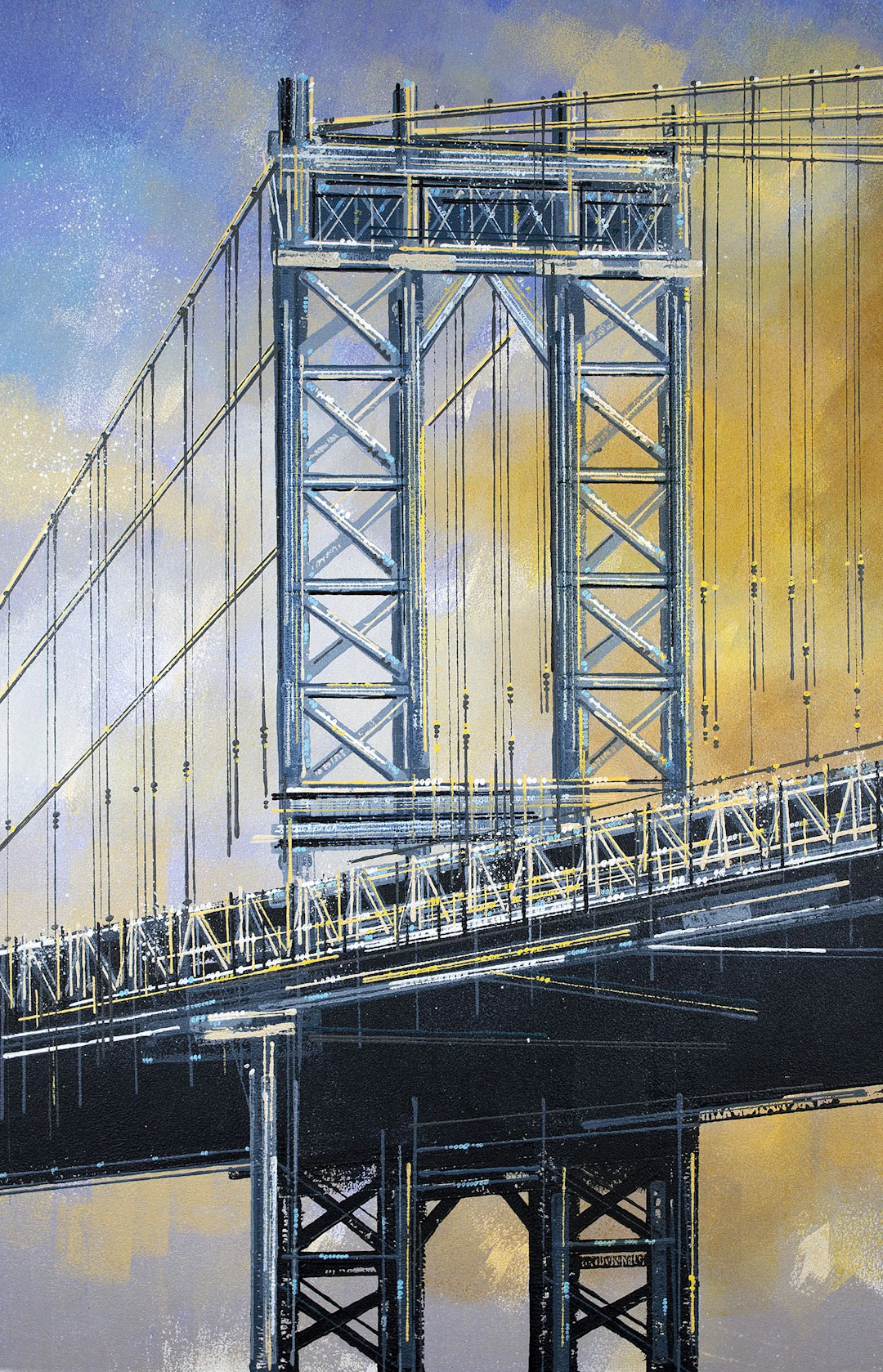 New York - The Manhattan Bridge At Sunset (2023) - Marc Todd