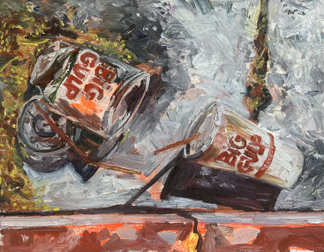 Big Gulps in gutter - John Kilduff